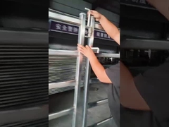 سد سلكي مغلف بال مسحوق 8FT سد الشبكة الموسعة للاستمرارية