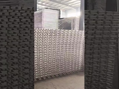 حواجز الحماية مع حماية السلامة الرمح 6Ft * 5Ft الحديد المقاوم للحرارة