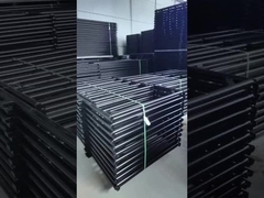 اللون الأزرق فخامة الحظيرة بناء الكلاب تشغيل التجارية الحظائر الكلاب الحظيرة الإستضافة