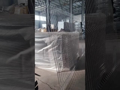 3 ملم غالوانيزد رؤية واضحة حصار الفولاذ مكافحة التسلق سجن السياج الأمني