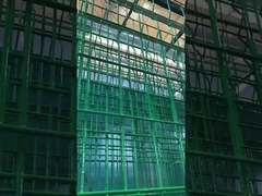 حديقة مثلثية حديقة منحنية حديقة ثلاثية الأبعاد حديقة حديقة مغلفة بالبي.في.سي