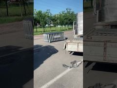 حاجز مؤقت للتحكم في الحشود من الفولاذ المقاوم للصدأ 304 بحجم 1.2*2 متر