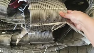 شبكة حبل أسلاك الفولاذ المقاوم للصدأ قوية