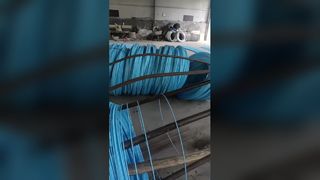 سياج ربط سلسلة متين مطلي بـ PVC مقاس 5 مم للملاعب