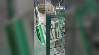 سياج أمني ثلاثي الأبعاد على شكل حرف V، سياج متين للحديقة