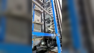 سياج أمني منحني ثلاثي الأبعاد على شكل حرف V للمناظر الطبيعية الحديثة