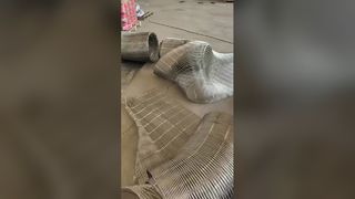 شبكة حبل أسلاك الفولاذ المقاوم للصدأ متينة لسياج السلامة