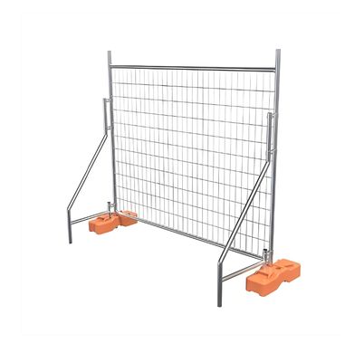 2M High Pre Galvanized Metal Temporary Fencing Panels For Australia Market