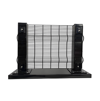 2.4m High 4mm Wire Anti-Climb Security Fence Panel with Hot Dip Galvanized Protection