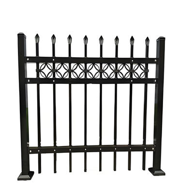 60x60mm المقاومة للطقس ألواح السياج الأنبوبية مضادة للصدأ